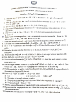 @Aconcise Applied Maths I AASTU Worksheet I.pdf